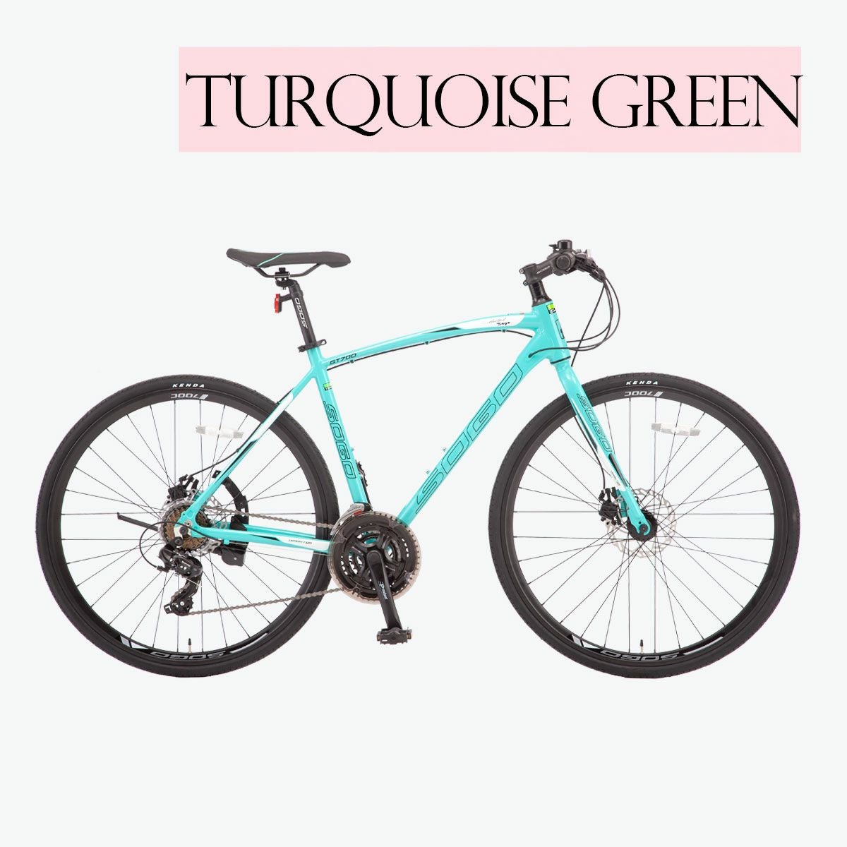 リサイクル自転車(2303-004)　クロスバイク(21technology) ７００ｃ 21Technology 大幅値下げ中 クロスバイク 700C シマノ製6段変速 自転車
